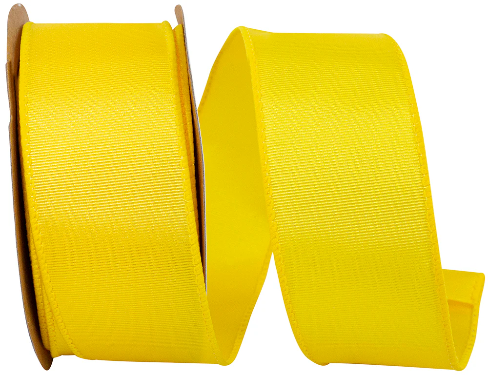 1-1/2 inch, 10 Yds Grosgrain Sheen Value Wired Edge - Image 5
