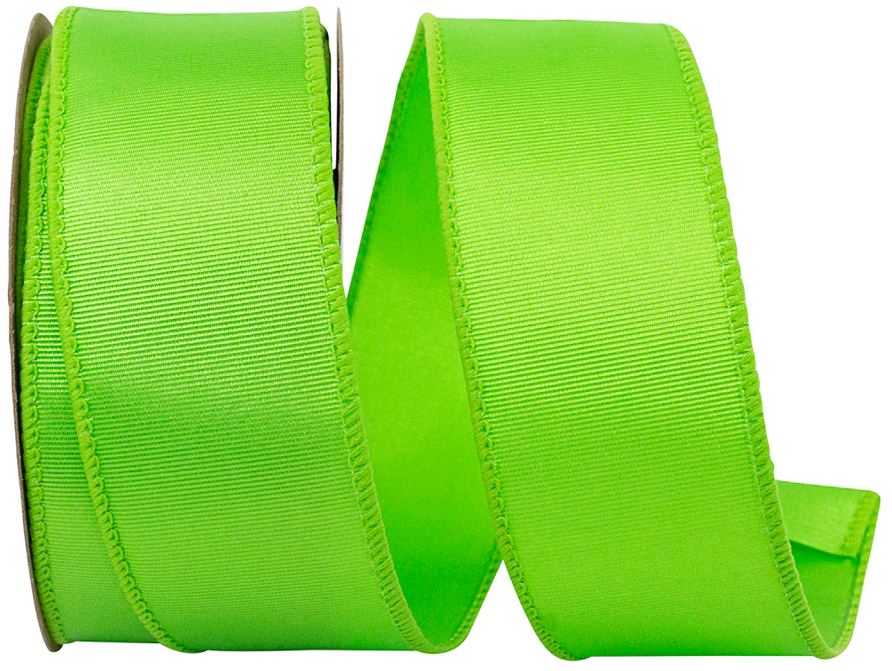 1-1/2 inch, 10 Yds Grosgrain Sheen Value Wired Edge - Image 6