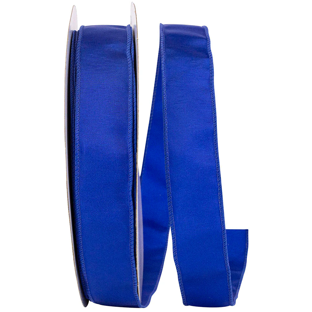 1-1/2 Inch, 50 Yds Grosgrain Sheen Value Wired Edge - Image 7