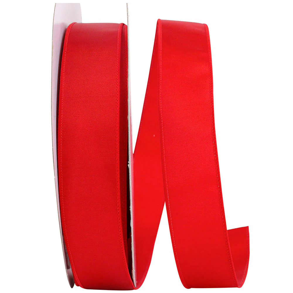 1-1/2 Inch, 50 Yds Grosgrain Sheen Value Wired Edge - Image 8
