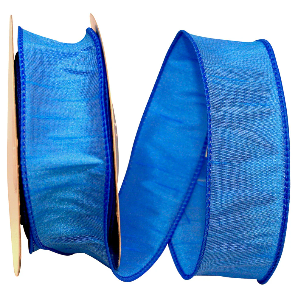 1-1/2 Inch Dupioni Supreme Wired Edge Ribbon - Image 6