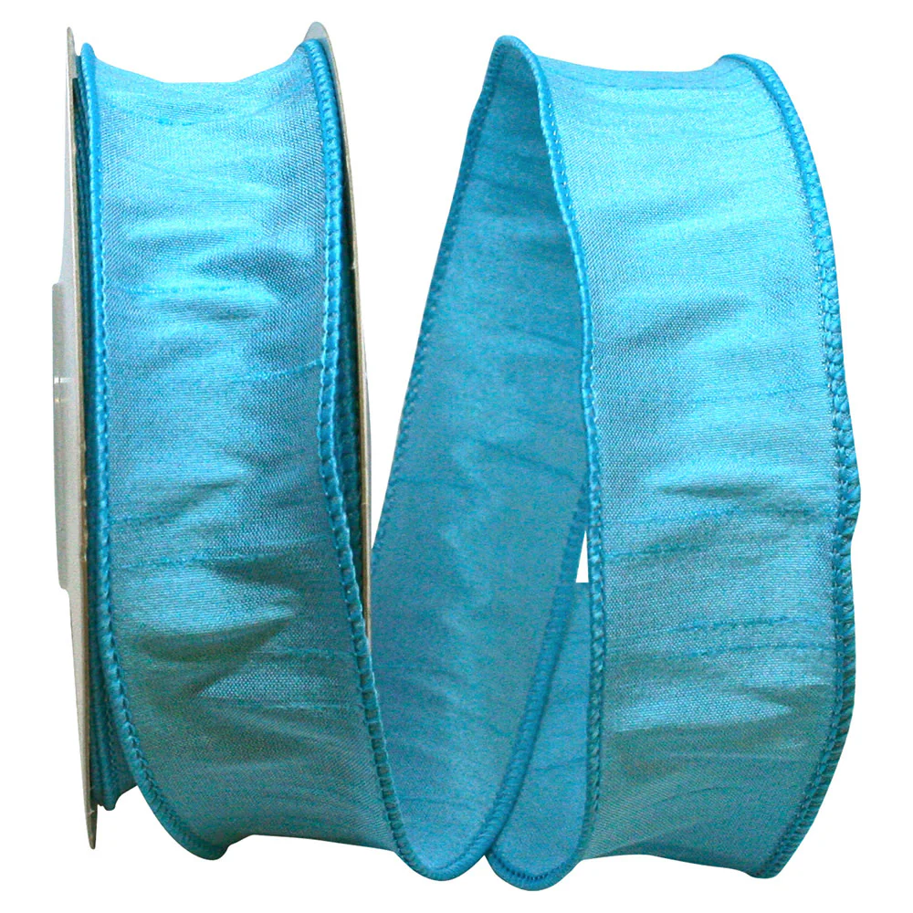 1-1/2 Inch Dupioni Supreme Wired Edge Ribbon - Image 9