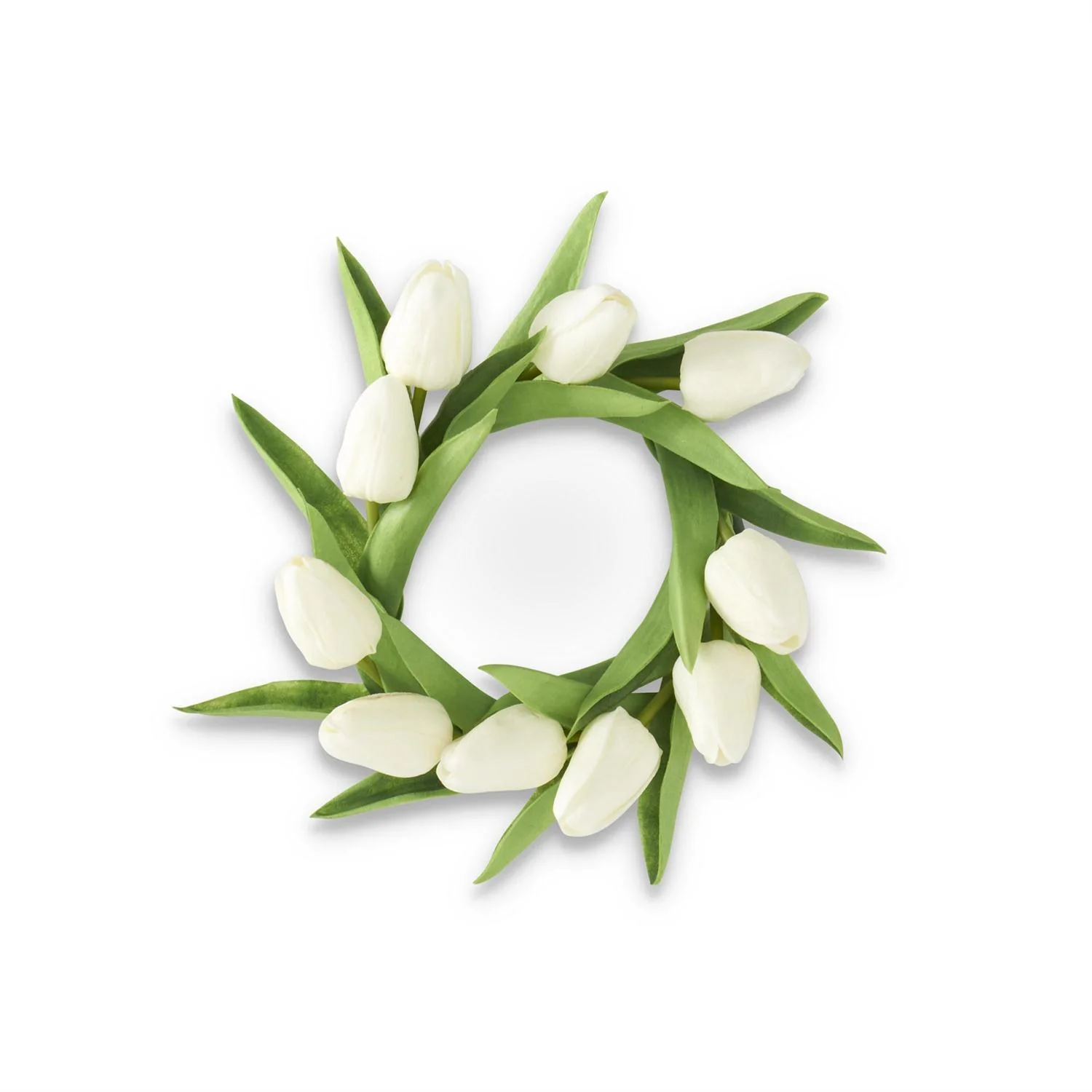 10" Real Touch Mini Tulip Candle Ring - Image 6
