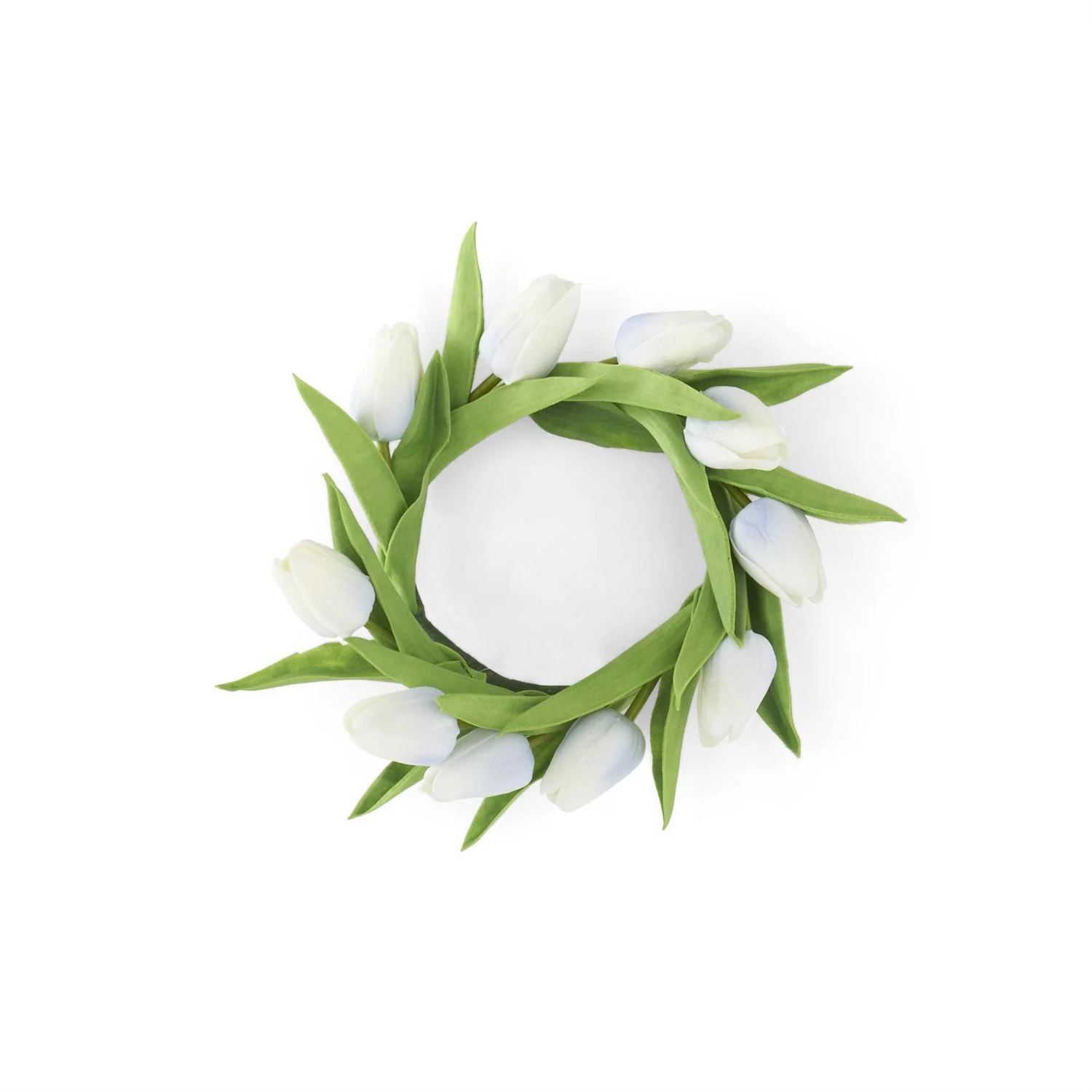 10" Real Touch Mini Tulip Candle Ring - Image 8