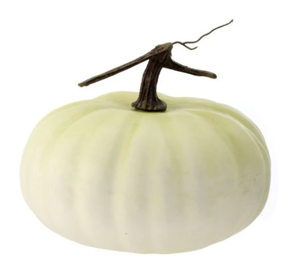 12"LX9.5"WX11"H LATEX HARVEST VINE CREAM PUMPKIN - Image 2
