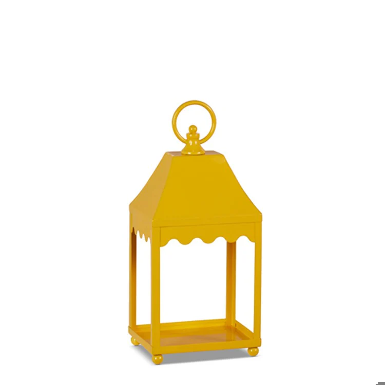 13.5” Yellow Lantern