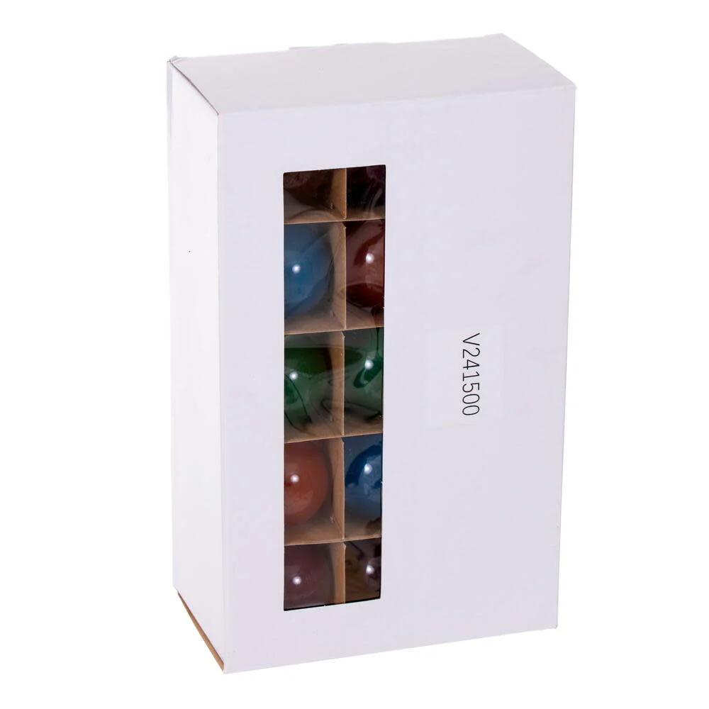 15 Light Glass LED Set with Green Wire - Image 6
