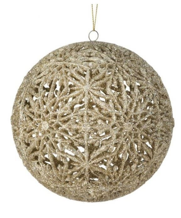 150mm Snowflake Hollow Ball Ornament