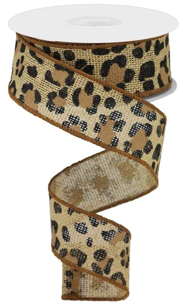 1.5"X10yd Leopard Print Ribbon - Image 13