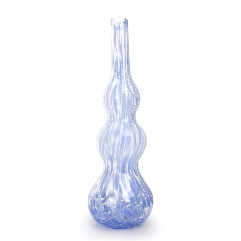 17.7" Glass Vase