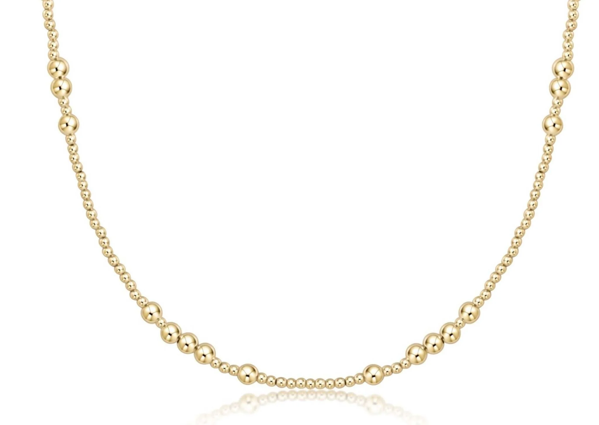 17" Choker Hope Unwritten - 4MM Gold
