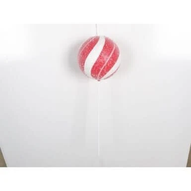 17" Vacuum Plate Peppermint Lollipop With Stick