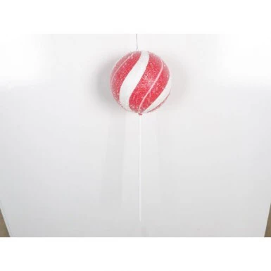17" Vacuum Plate Peppermint Lollipop With Stick - Image 2