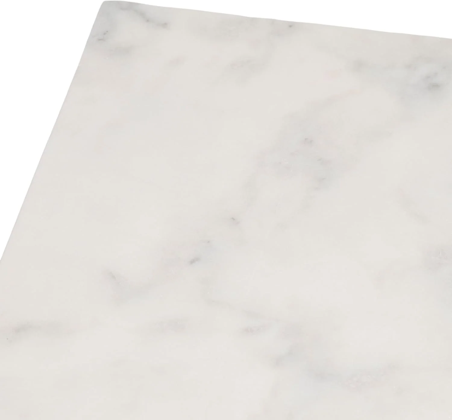 18 in. White Marble Contemporary Sculptural Bookstand - Image 10