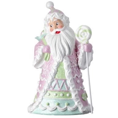 18" Resin Candylicious Santa W/Lollipop