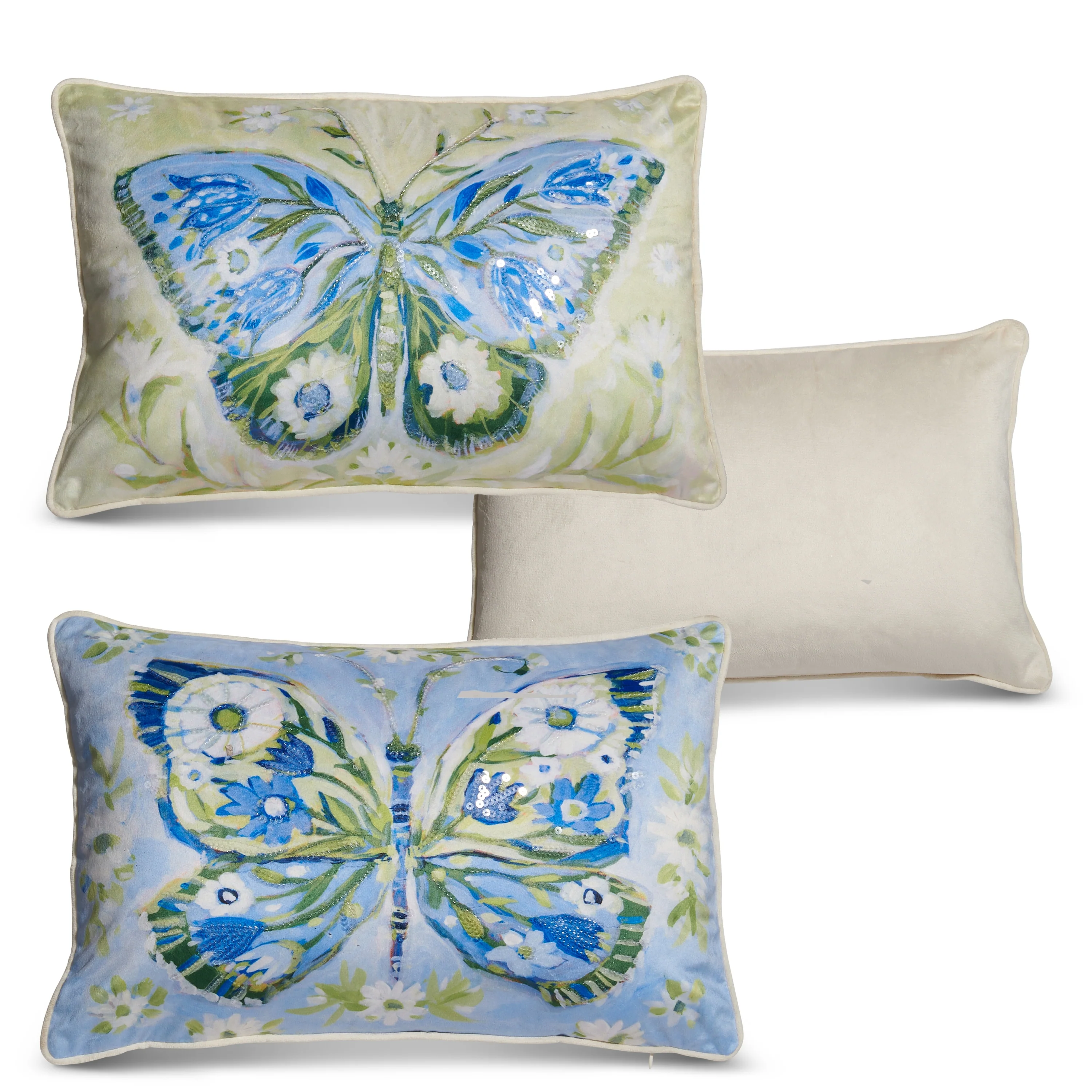 18" Wings of the Meadow Pillow - Sold Individually