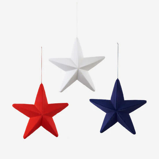19" Flocked Star - Sold Individually - Image 2
