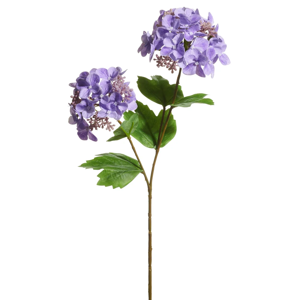 19" Real Touch Hydrangea Spray - Image 2