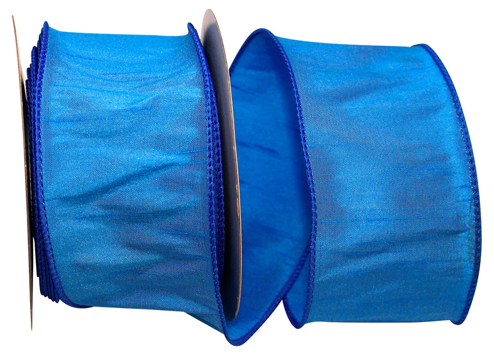 2-1/2 Inch Dupioni Supreme Wired Edge Ribbon - Image 5