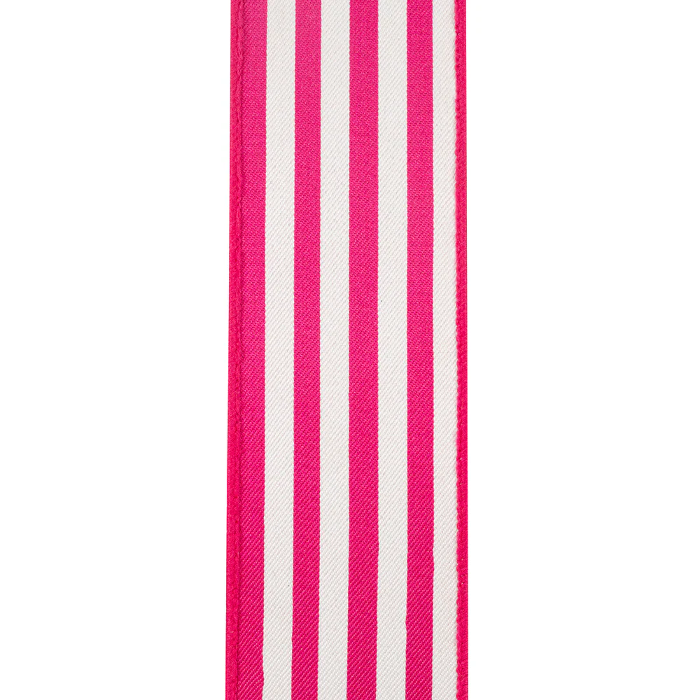 2-1/2 Inch Striped Twill Deluxe Dupioni Backed Wired Edge - Image 5