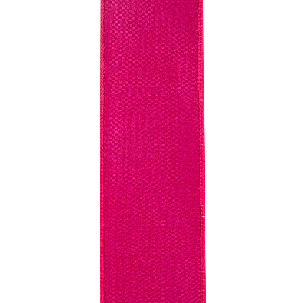 2-1/2 Inch Striped Twill Deluxe Dupioni Backed Wired Edge - Image 6