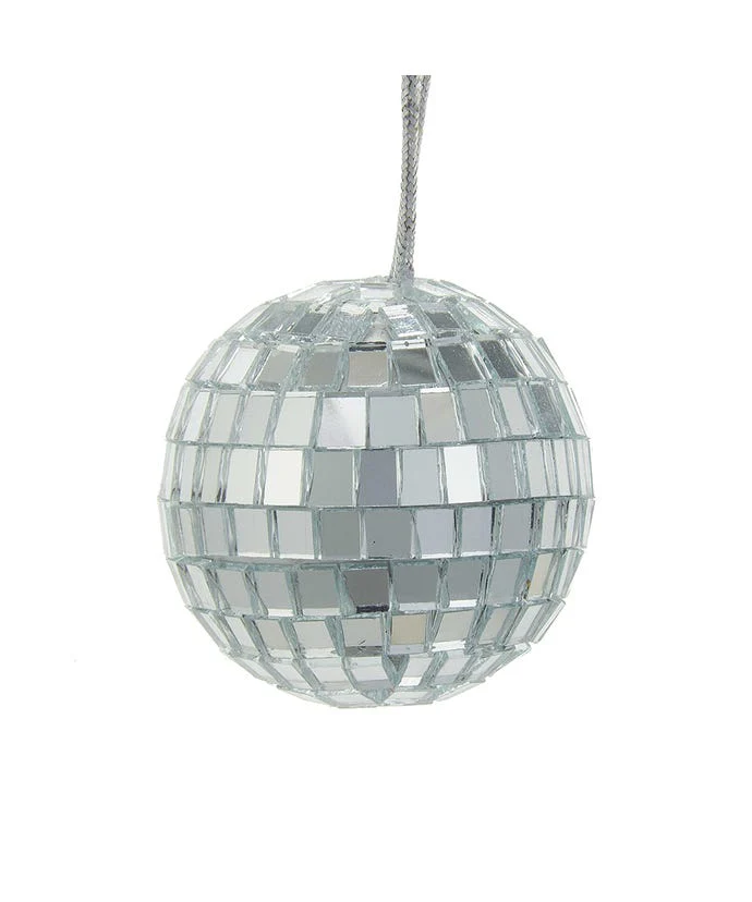 2" Miniature Mirrored Disco Ball Glass Ornament - Sold as a Set - Image 6