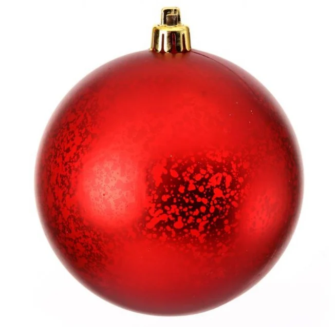 200mm Vacuum Plate Matte Mercury Ball Ornament - Image 3