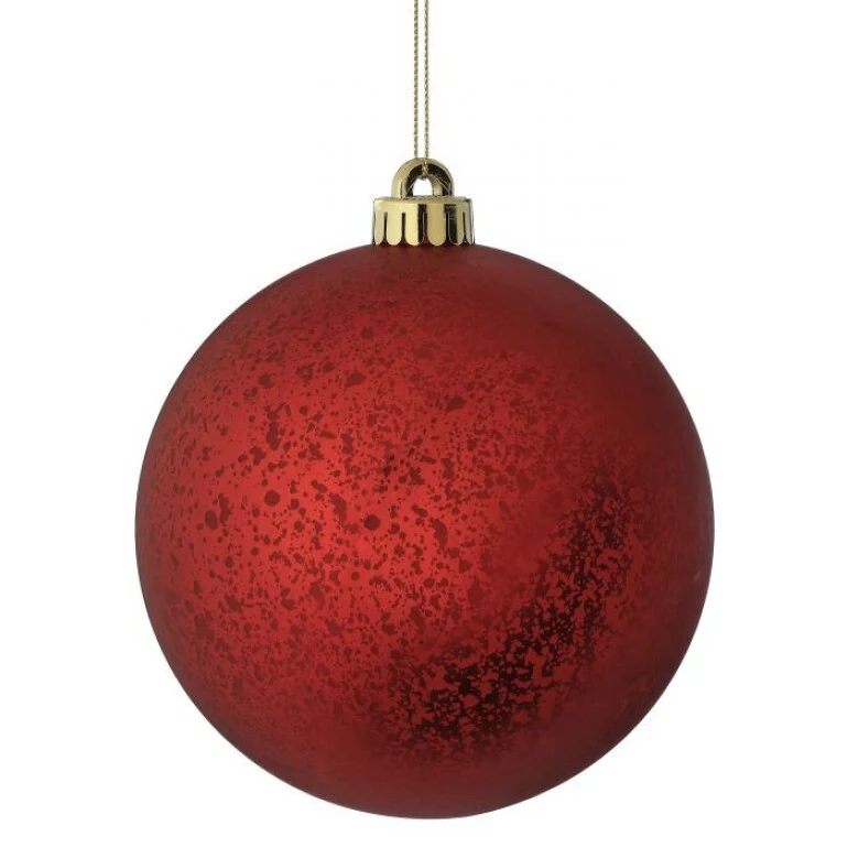 200mm Vacuum Plate Matte Mercury Ball Ornament - Image 5