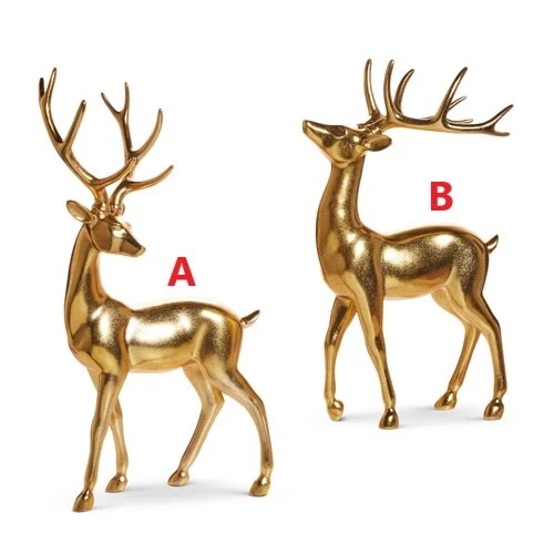 20.5" Gold Deer - Sold Individually