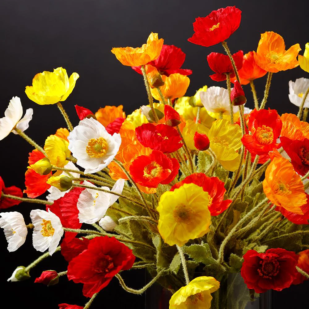 23.6" Poppy Spray - Image 2