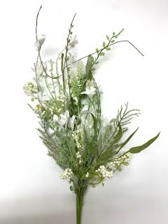 23 IN Lavender Berry Spray - Image 2