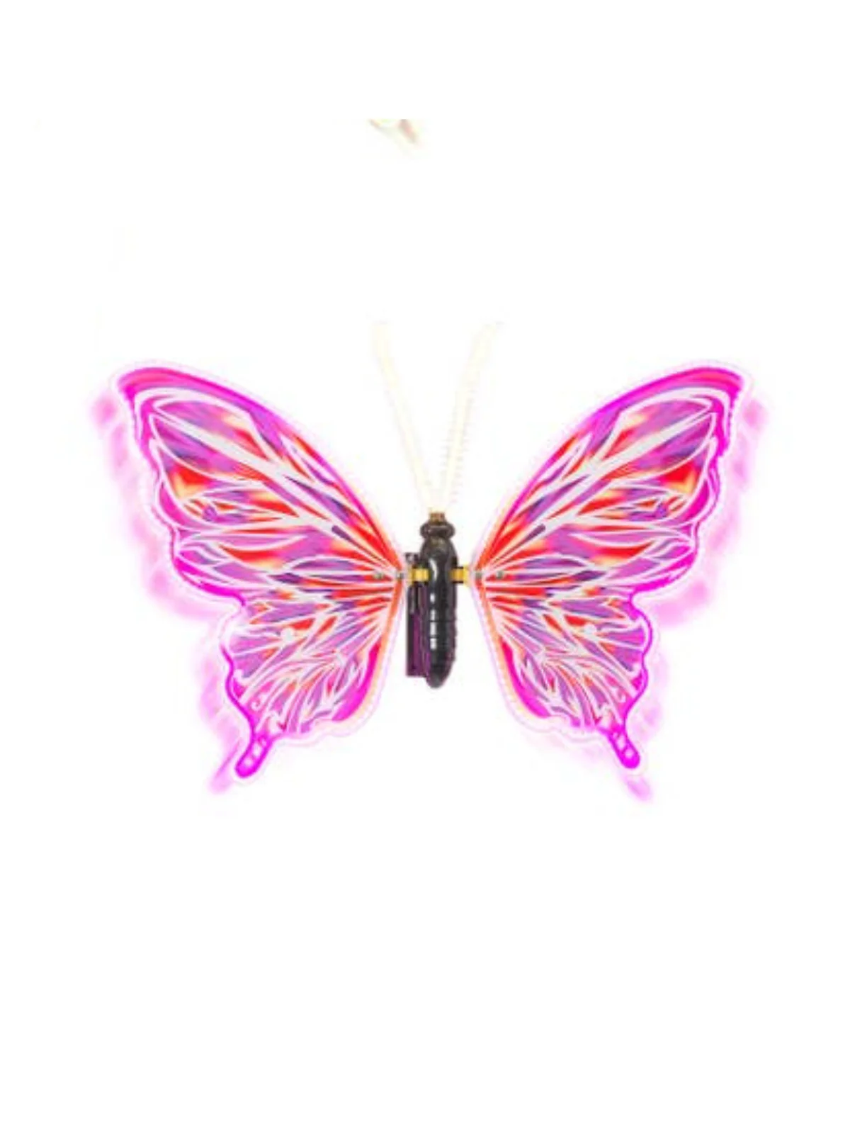 24"L Electric Lighted & Animated Butterfly with Wall Mount - Image 2