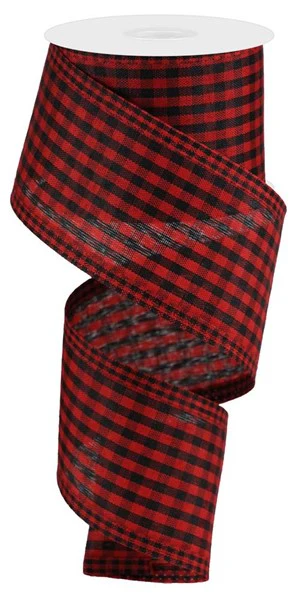 2.5"X10yd Farmhouse Gingham Ribbon - Image 8