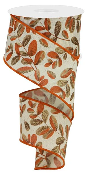 2.5"X10yd Harvest Ribbon - Image 5