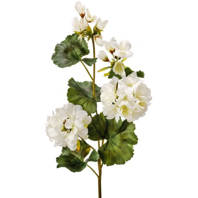 26.5" Just Cut Geranium Spray - Image 4
