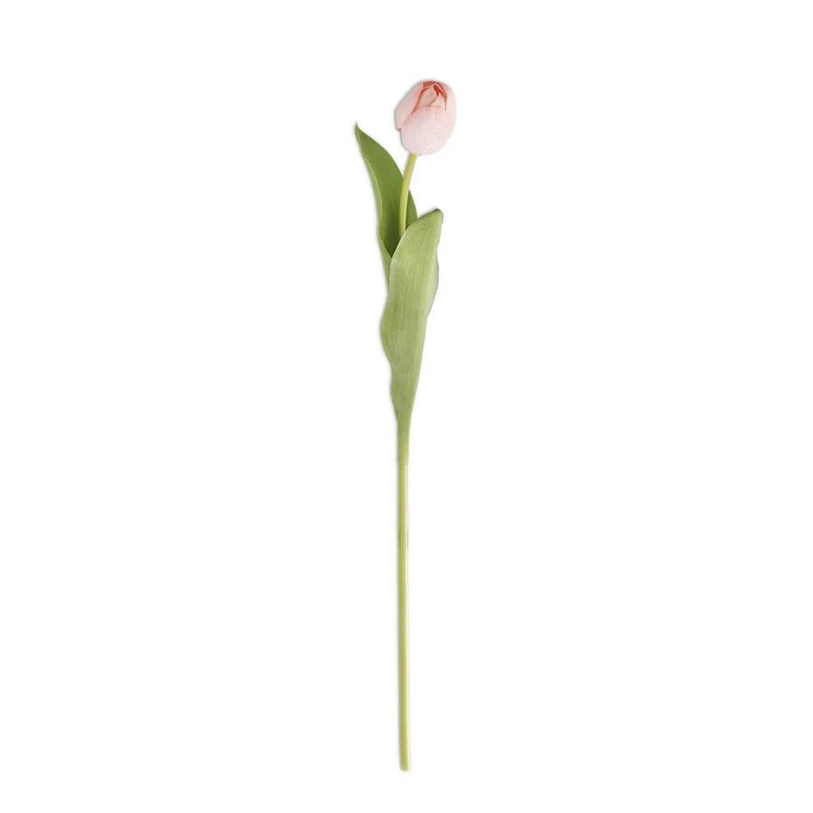 26.75 Inch Silk with Real Touch Single Tulip Stem - Image 4