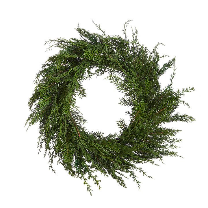 28" Cedar Wreath
