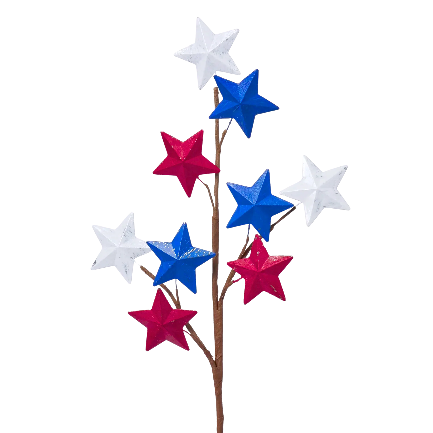 28" Metal Antique Country Stars Spray - Image 2
