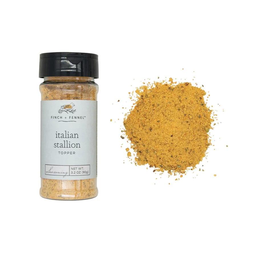 3.2 oz. Italian Stallion Topper Seasoning - Image 2