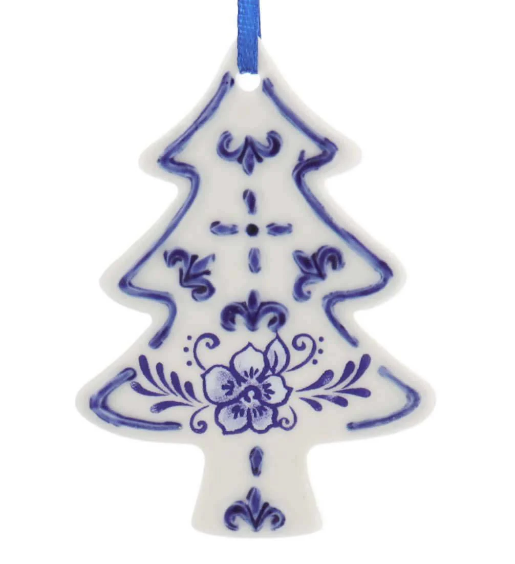 3" Delft Blue Ornament - Sold Individually - Image 3