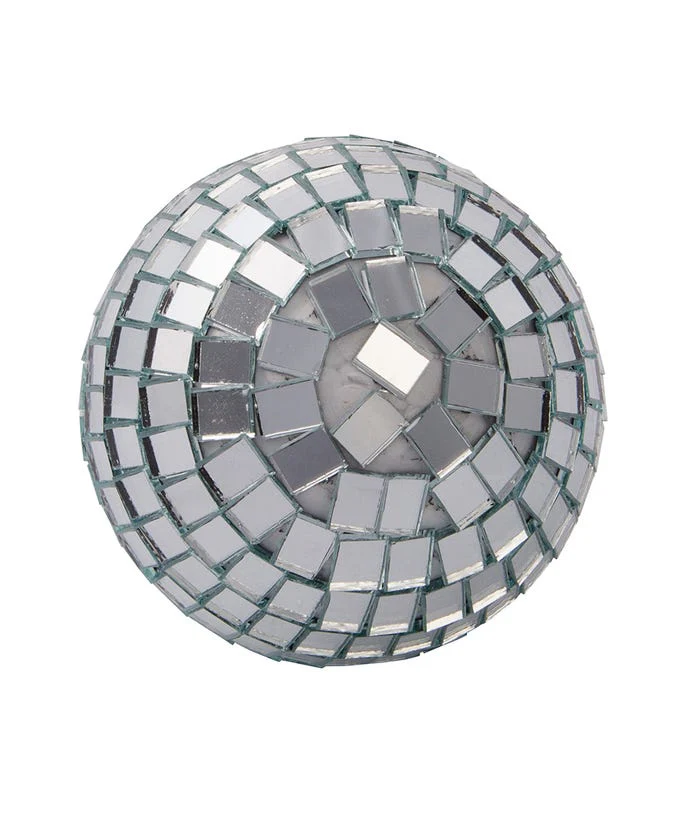 3” Glass Mirrored Disco Ball Ornament - Sold as a Set - Image 8