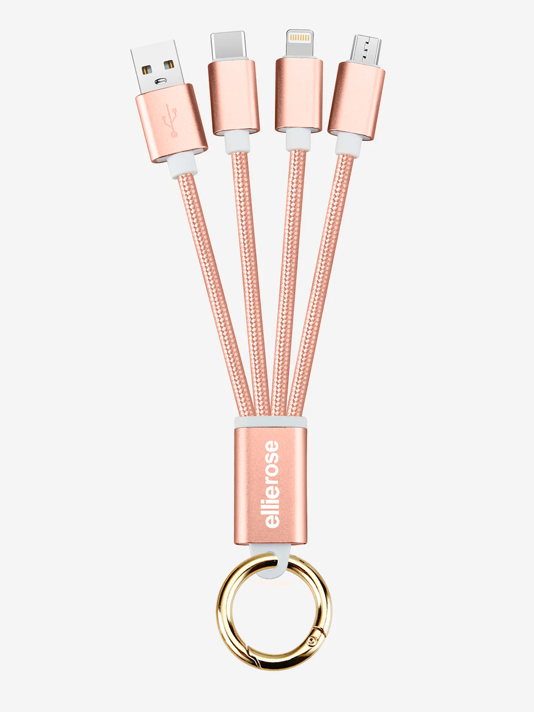 3-in-1 Charging Cable Keychain - Image 15