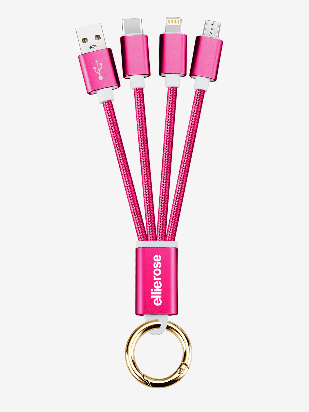 3-in-1 Charging Cable Keychain - Image 16