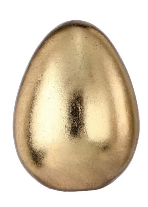 3 Inch Gold Gilded Resin Eggs