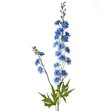 33.5” Garden Delphinium Spray Blue
