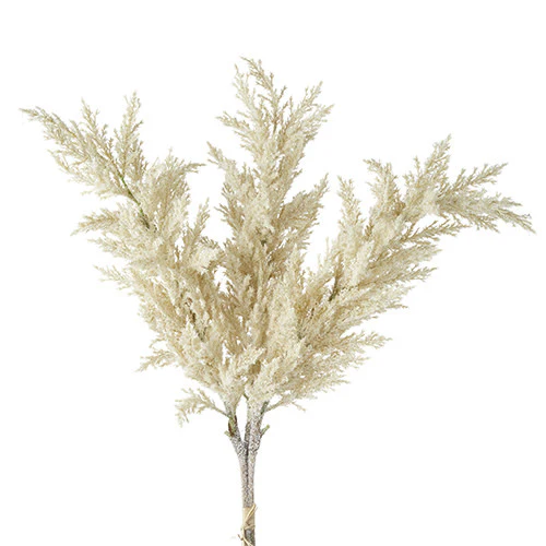 34" Iced Pampas Grass Bundle