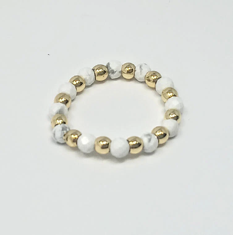3mm H2O Resistant Gold Ball With Semi-Precious Stones - Image 22