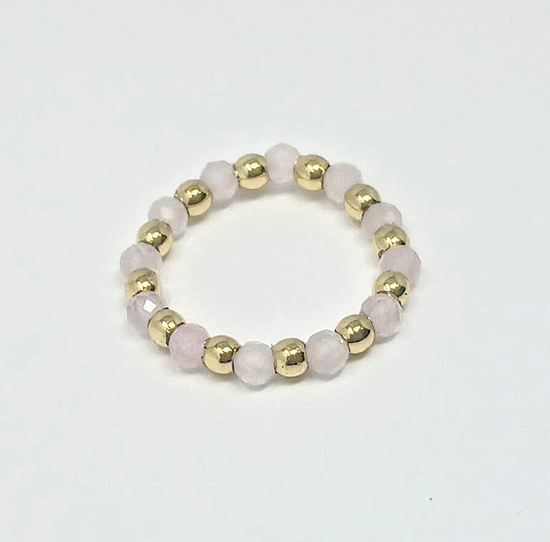 3mm H2O Resistant Gold Ball With Semi-Precious Stones - Image 7