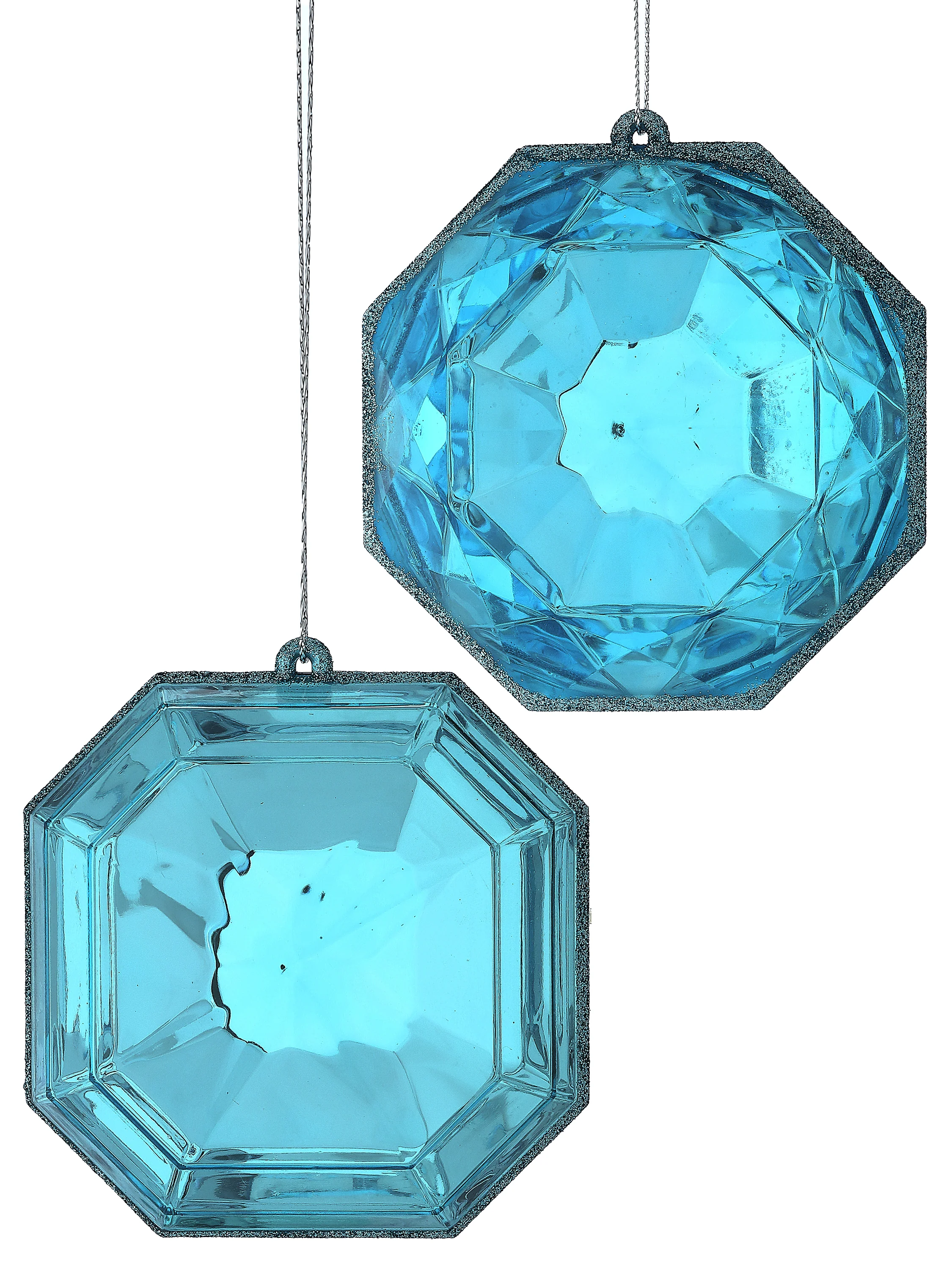 4" Acrylic Precious Gem Ornament - Image 15