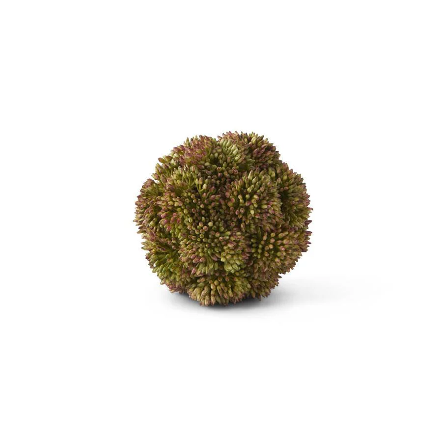 4 Inch Dark Green Sedum Ball - Image 2